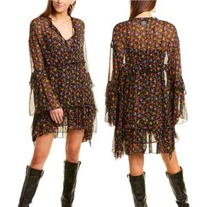 The kooples silk mini dress